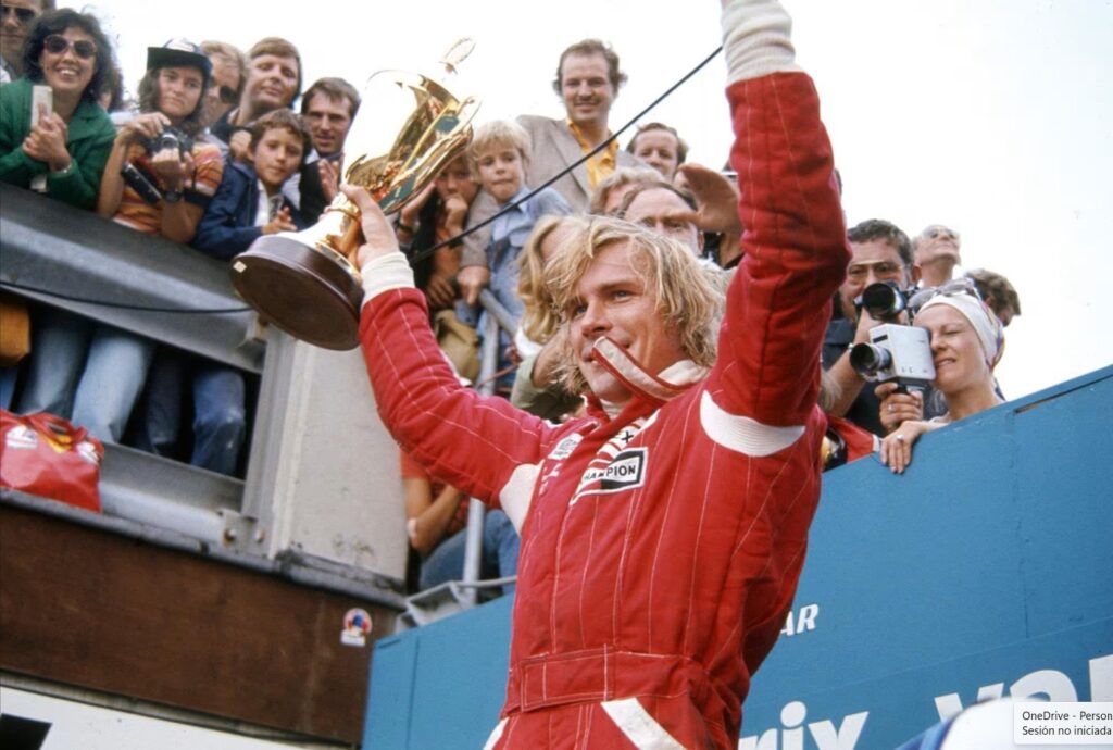 Niki Lauda y James Hunt
